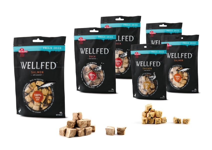 Wellfed - pet food varius packages