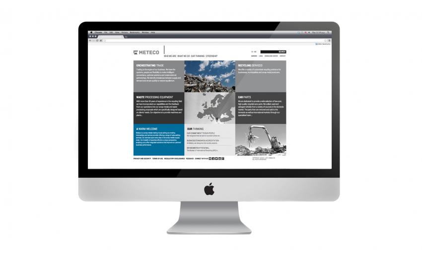 METECO GROUP Website Design