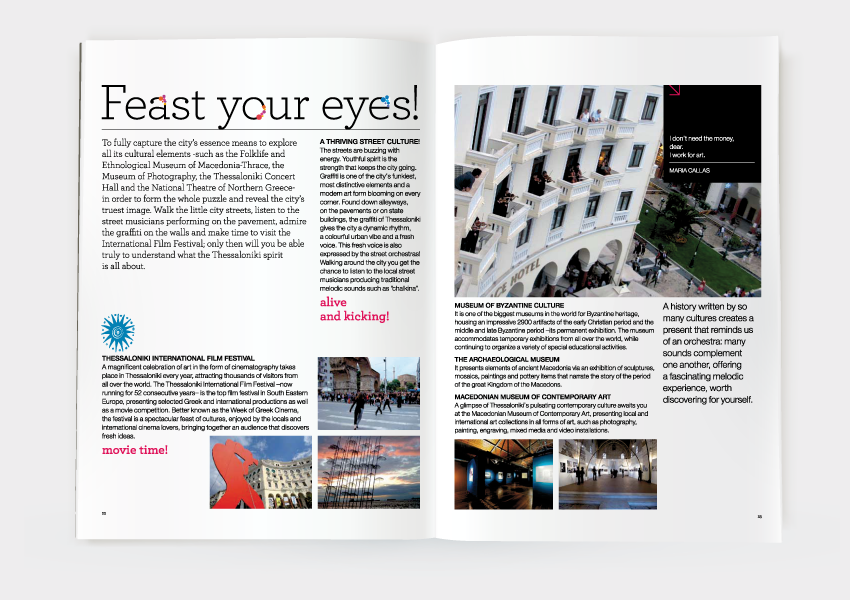 Thessaloniki hotels association, Explore Thessaloniki, Brochure
