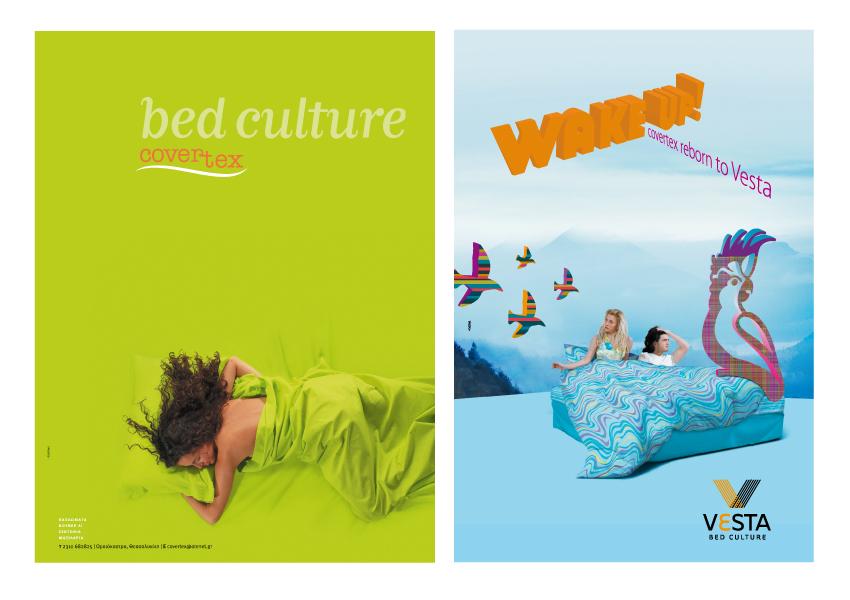 VESTA Bed Culture - Colibri branding & design